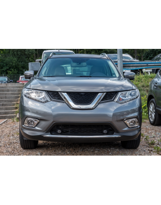 NISSAN X-TRAIL III T32 2014-2017 PRE-RESTYLING PROTEZIONI FENDINEBBIA ANTERIORI (Cod. AP-34210_A4x4)