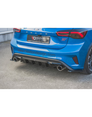 Sottoparaurti posteriore V.2 Ford Focus  ST Mk4  (Cod. M-FO-FO-4-ST-RS1G)