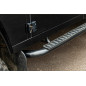 LAND ROVER DEFENDER 110 2003-2016 PEDANE LATERALI NERI MODELLO STILE SVX (Cod. AP-34465_A4x4)