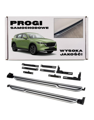 MAZDA CX-5 II KF 2017+ PEDANE LATERALI SOTTOPORTA KF11-V3-300 (Cod. AP-35004_A4x4)
