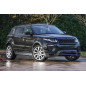 RANGE ROVER EVOQUE L538 2011-2018 BARRE LONGITUDINALI TETTO NERI VPLVR0087 (Cod. AP-35007_A4x4)
