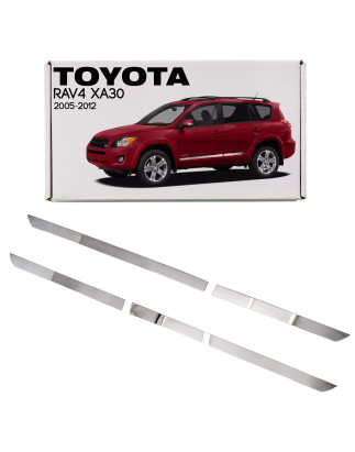 TOYOTA RAV4 III XA30 2005-2012 VERSIONE USA DECORATIVE MODANATURE PORTE (Cod. AP-35013_A4x4)