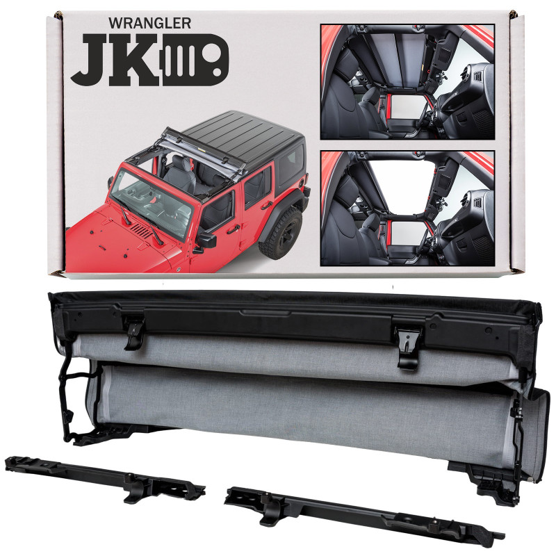 JEEP WRANGLER JK 2007-2018 SUNRIDER APRIBILE TETTO PER HARDTOP (Cod. AP-35016_A4x4)