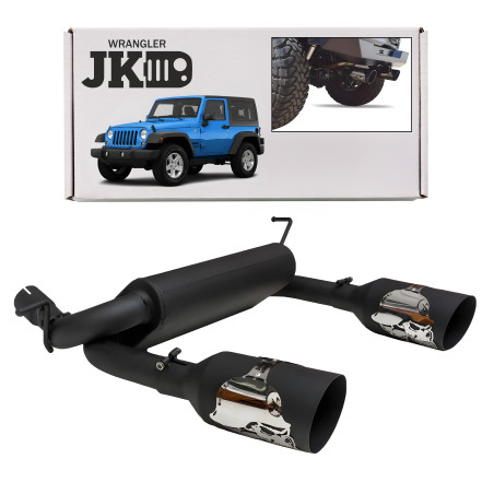 JEEP WRANGLER JK 2007-2018 SCARICO METAL MULISHA (Cod. AP-35031_A4x4)