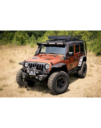 JEEP WRANGLER JK JKU 2007-2018 IN ACCIAIO COFANO VENTILATO (Cod. AP-35034_A4x4)