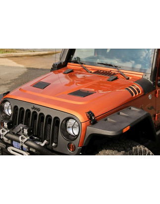 JEEP WRANGLER JK JKU 2007-2018 IN ACCIAIO COFANO VENTILATO (Cod. AP-35034_A4x4)