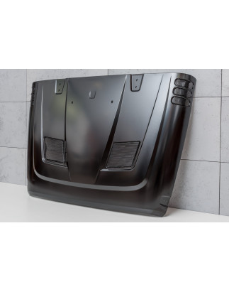 JEEP WRANGLER JK JKU 2007-2018 IN ACCIAIO COFANO VENTILATO (Cod. AP-35034_A4x4)