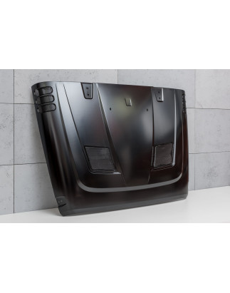 JEEP WRANGLER JK JKU 2007-2018 IN ACCIAIO COFANO VENTILATO (Cod. AP-35034_A4x4)