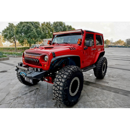 JEEP WRANGLER JK 2007-2018 IN ACCIAIO COFANO VENTILATO TRANSFORMER (Cod. AP-35050_A4x4)