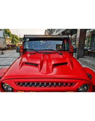 JEEP WRANGLER JK 2007-2018 IN ACCIAIO COFANO VENTILATO TRANSFORMER (Cod. AP-35050_A4x4)