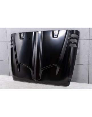 JEEP WRANGLER JK 2007-2018 IN ACCIAIO COFANO VENTILATO TRANSFORMER (Cod. AP-35050_A4x4)