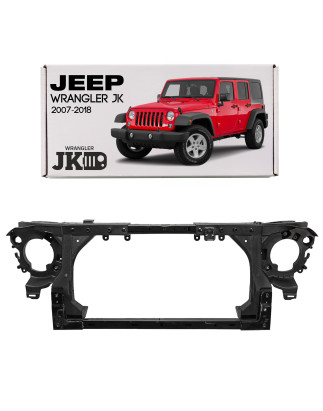 JEEP WRANGLER JK 2007-2018 CALANDRA FRONTALE RINFORZO FRONTALE 55077976 (Cod. AP-35056_A4x4)