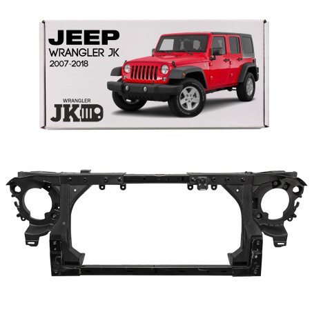 JEEP WRANGLER JK 2007-2018 CALANDRA FRONTALE RINFORZO FRONTALE 55077976 (Cod. AP-35056_A4x4)