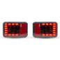 JEEP WRANGLER JK 2007-2018 FARI LED IN PARAURTI POSTERIORE 40W 2300 LUMEN (Cod. AP-35073_A4x4)