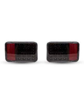 JEEP WRANGLER JK 2007-2018 FARI LED IN PARAURTI POSTERIORE 40W 2300 LUMEN (Cod. AP-35073_A4x4)