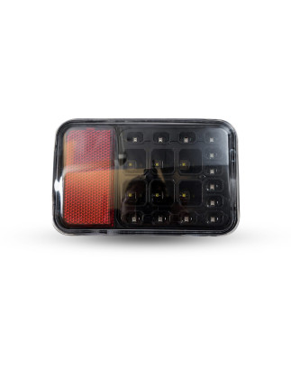 JEEP WRANGLER JK 2007-2018 FARI LED IN PARAURTI POSTERIORE 40W 2300 LUMEN (Cod. AP-35073_A4x4)