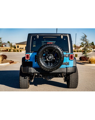 JEEP WRANGLER JK 2007-2018 FANALI POSTERIORI LED MODELLO KNIGHT 60W 3000 LUMEN (Cod. AP-35074_A4x4)