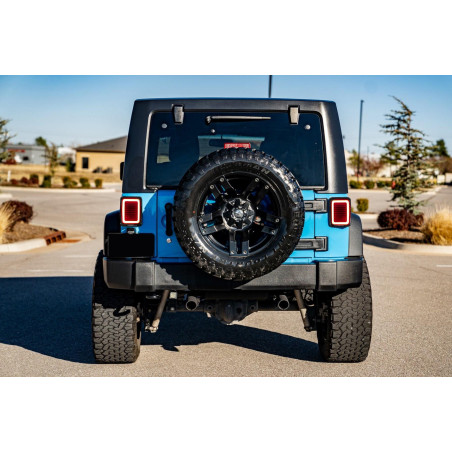 JEEP WRANGLER JK 2007-2018 FANALI POSTERIORI LED MODELLO KNIGHT 60W 3000 LUMEN (Cod. AP-35074_A4x4)