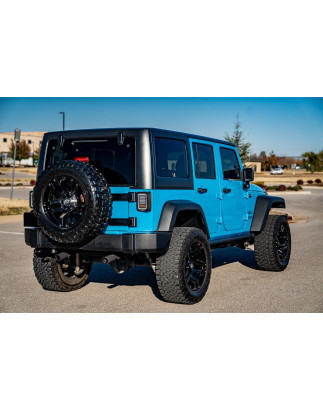 JEEP WRANGLER JK 2007-2018 FANALI POSTERIORI LED MODELLO KNIGHT 60W 3000 LUMEN (Cod. AP-35074_A4x4)