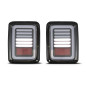 JEEP WRANGLER JK 2007-2018 FANALI POSTERIORI LED MODELLO KNIGHT 60W 3000 LUMEN (Cod. AP-35074_A4x4)
