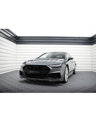 SPLITTER ANTERIORE V.1 Audi A7 S-Line C8 / S7 C8 / C8 Facelift / S7 Facelift (Cod. M-AU-A7-C8-SLINE-