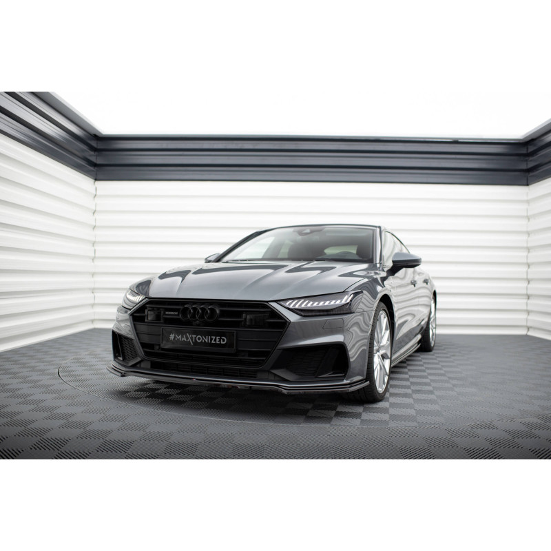 SPLITTER ANTERIORE V.1 Audi A7 S-Line C8 / S7 C8 / C8 Facelift / S7 Facelift (Cod. M-AU-A7-C8-SLINE-