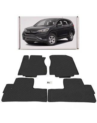 HONDA CR-V IV 2012-2018 TAPPETINI AUTO (Cod. AP-35108_A4x4)