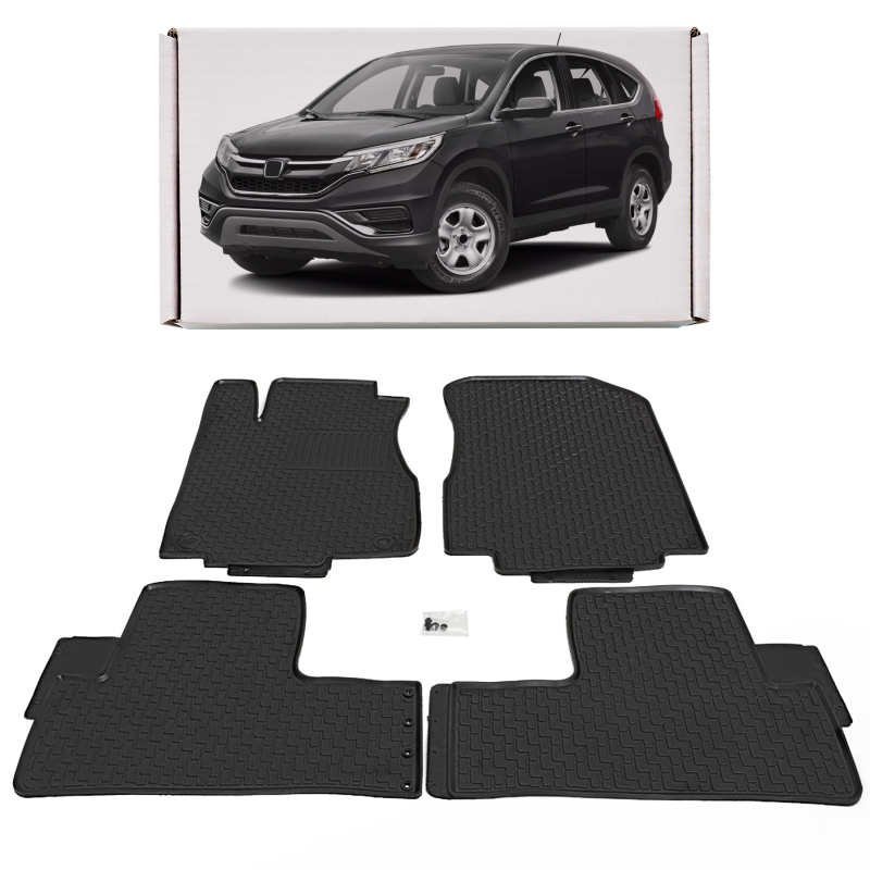 HONDA CR-V IV 2012-2018 TAPPETINI AUTO (Cod. AP-35108_A4x4)