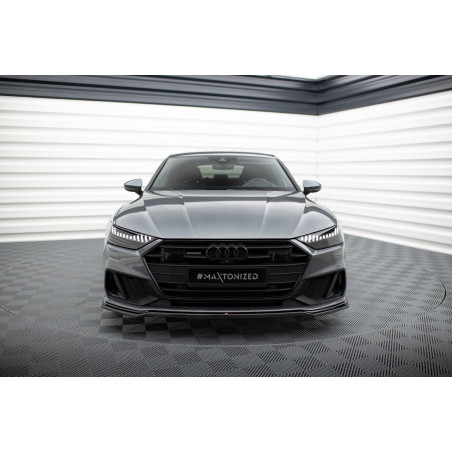 SPLITTER ANTERIORE V.1 Audi A7 S-Line C8 / S7 C8 / C8 Facelift / S7 Facelift (Cod. M-AU-A7-C8-SLINE-