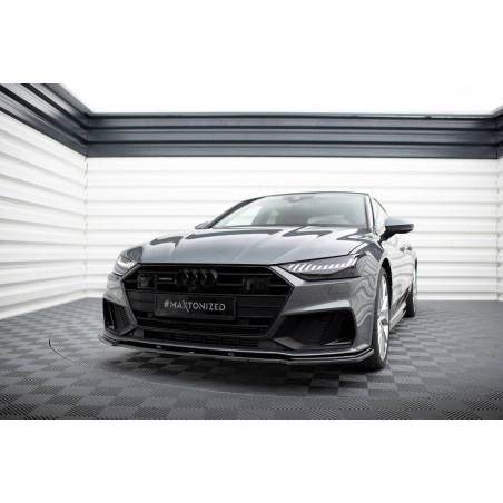 SPLITTER ANTERIORE V.2 Audi A7 S-Line C8 / S7 C8 / C8 Facelift / S7 Facelift (Cod. M-AU-A7-C8-SLINE-
