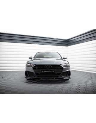 SPLITTER ANTERIORE V.2 Audi A7 S-Line C8 / S7 C8 / C8 Facelift / S7 Facelift (Cod. M-AU-A7-C8-SLINE-