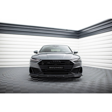 SPLITTER ANTERIORE V.2 Audi A7 S-Line C8 / S7 C8 / C8 Facelift / S7 Facelift (Cod. M-AU-A7-C8-SLINE-