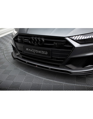 SPLITTER ANTERIORE V.2 Audi A7 S-Line C8 / S7 C8 / C8 Facelift / S7 Facelift (Cod. M-AU-A7-C8-SLINE-