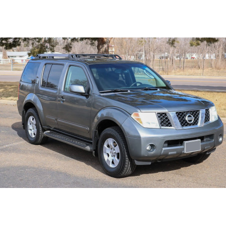 NISSAN PATHFINDER III R51 2004-2014 BARRE TRASVERSALI PER RAIL TETTO 73807EA500 (Cod. AP-35239_A4x4)