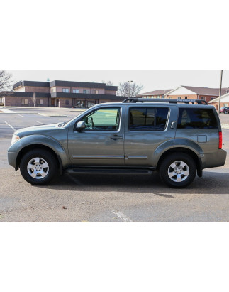 NISSAN PATHFINDER III R51 2004-2014 BARRE TRASVERSALI PER RAIL TETTO 73807EA500 (Cod. AP-35239_A4x4)