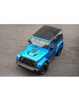 JEEP WRANGLER JK 2007-2018 GRIGLIE PRESE D'ARIA ARIA PER COFANO RUBICON 10TH ANNIVERSARY E TRAILCAT 