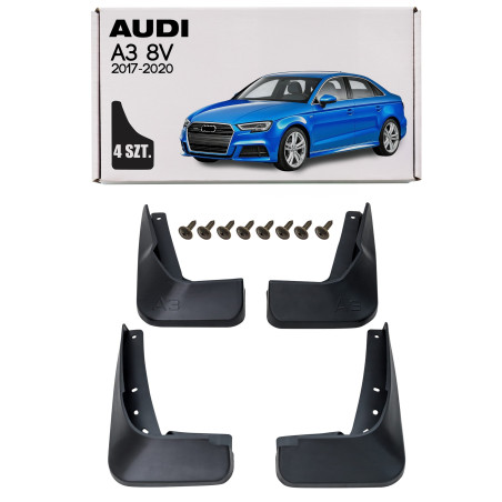 AUDI A3 8V berlina 2017-2020 RESTYLING PARASPRUZZI (Cod. AP-35470_A4x4)