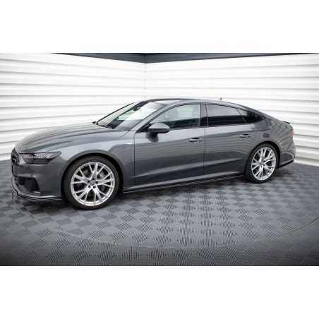 Diffusori minigonne Audi A7 S-Line C8 / S7 C8 / C8 Facelift / S7 Facelift (Cod. M-AU-A7-C8-SLINE-SD1