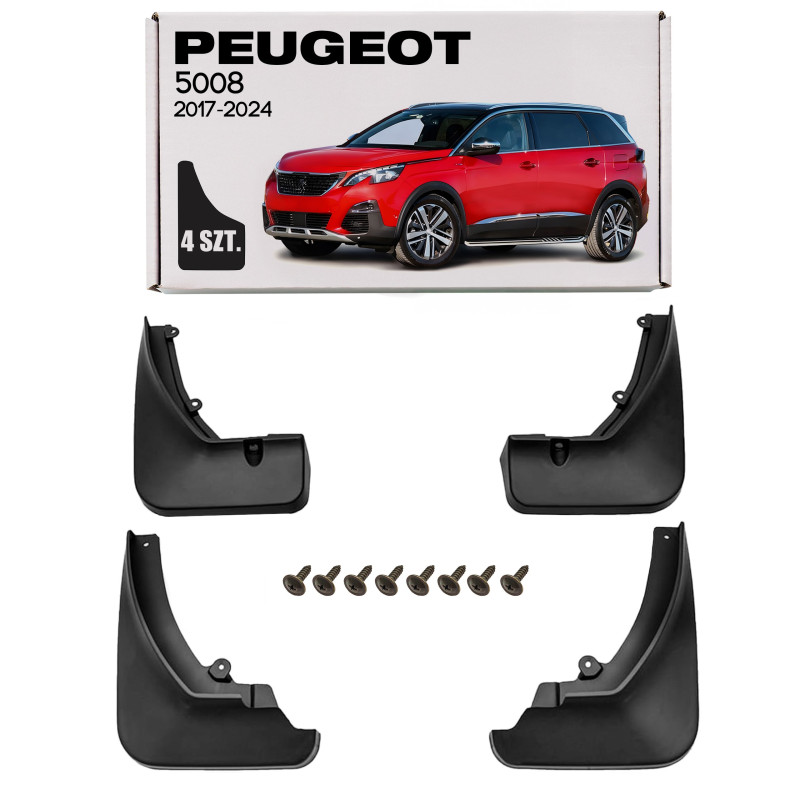 PEUGEOT 5008 II 2017-2024 PARASPRUZZI (Cod. AP-35483_A4x4)