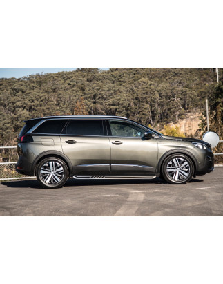 PEUGEOT 5008 II 2017+ PEDANE LATERALI SOTTOPORTA (Cod. AP-35504_A4x4)