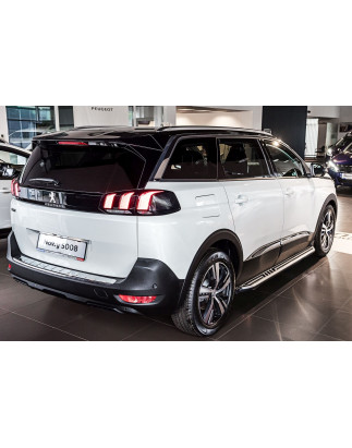 PEUGEOT 5008 II 2017+ PEDANE LATERALI SOTTOPORTA (Cod. AP-35504_A4x4)