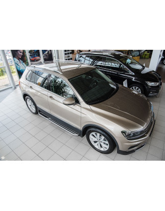 VOLKSWAGEN TIGUAN II AD1 2016+ PEDANE LATERALI SOTTOPORTA (Cod. AP-35506_A4x4)