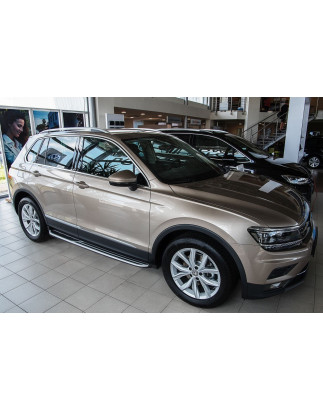 VOLKSWAGEN TIGUAN II AD1 2016+ PEDANE LATERALI SOTTOPORTA (Cod. AP-35506_A4x4)