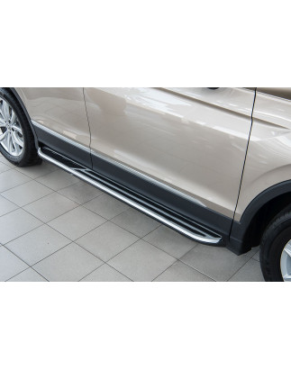 VOLKSWAGEN TIGUAN II AD1 2016+ PEDANE LATERALI SOTTOPORTA (Cod. AP-35506_A4x4)