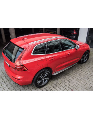 VOLVO XC60 II 2017-2019 PEDANE LATERALI SOTTOPORTA (Cod. AP-35509_A4x4)