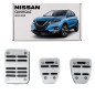 NISSAN QASHQAI 2014-2021 CAMBIO MANUALE RIVESTIMENTI PER PEDALI APPLICATI (Cod. AP-35515_A4x4) NISSAN QASHQAI 2014-2021 CAMBIO MANUALE RIVESTIMENTI PER PEDALI APPLICATI (Cod. AP-35515_A4x4)