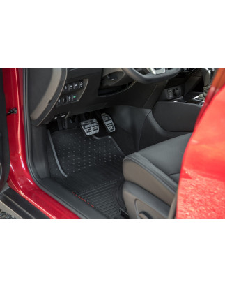 NISSAN X-TRAIL 2014-2021 COPRIPEDALI CAMBIO AUTOMATICO PER PEDALI (Cod. AP-35517_A4x4)
