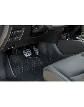 NISSAN X-TRAIL 2014-2021 COPRIPEDALI CAMBIO AUTOMATICO PER PEDALI (Cod. AP-35517_A4x4)