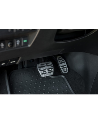 NISSAN X-TRAIL 2014-2021 COPRIPEDALI CAMBIO AUTOMATICO PER PEDALI (Cod. AP-35517_A4x4)
