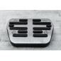 NISSAN X-TRAIL 2014-2021 COPRIPEDALI CAMBIO AUTOMATICO PER PEDALI (Cod. AP-35517_A4x4)